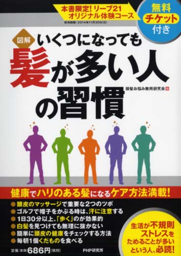 いくつになっても髪が多い人の習慣 書籍 Php研究所